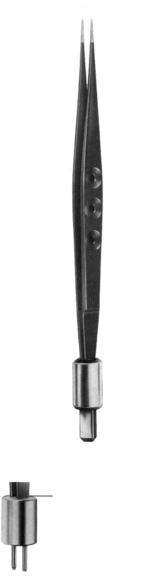 BİPOLAR PENSET DÜZ İZOLELİ 16CM NO-D